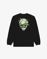 mens malbon x grateful dead gorse l/s tee (black)