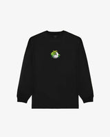mens malbon x grateful dead gorse l/s tee (black)