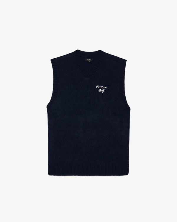 mens domenica vest (navy)