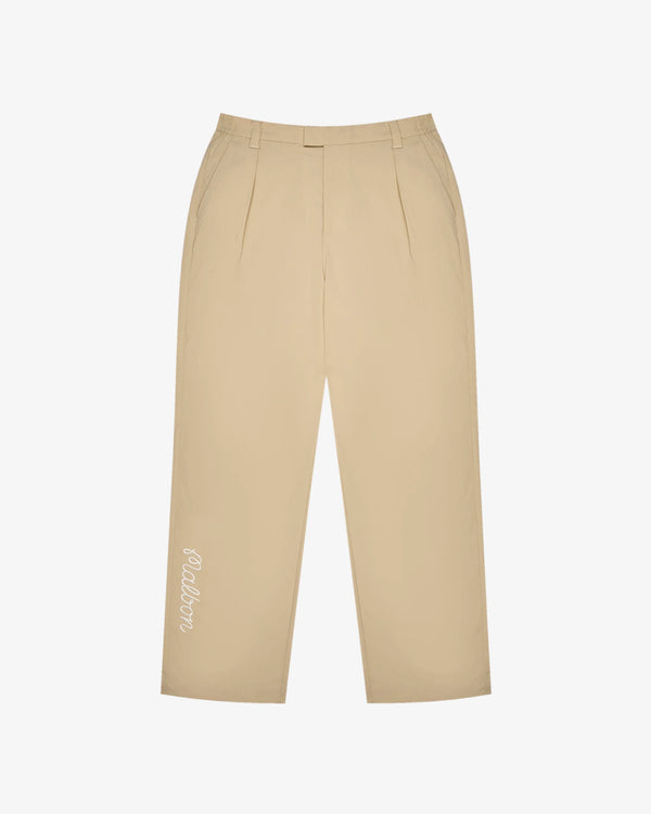 mens magnolia pleated pant (pale khaki)
