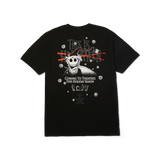 mens huf nightmare xmas s/s tee (black)