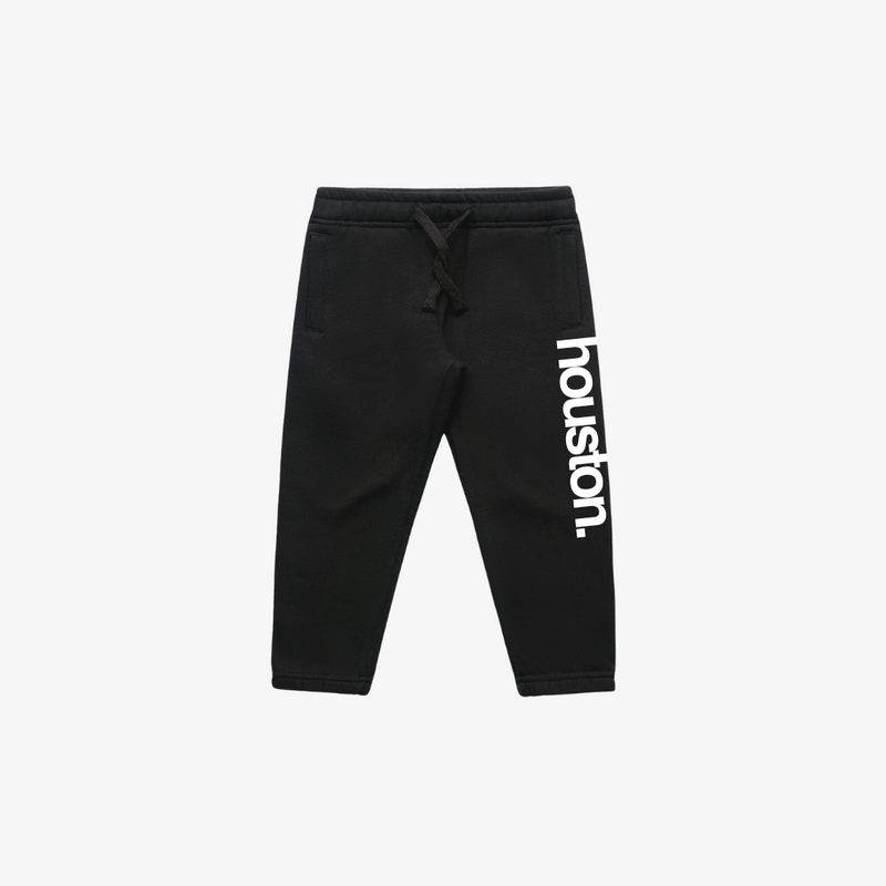 juniors premiumgoods. houston. sweatpant (black/white)