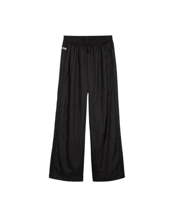 womens puma x rose t7 relaxed track pants (black)