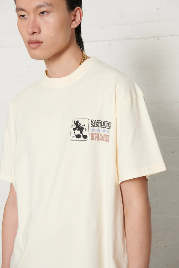 mens pasdemer rodeo s/s tee (cream)