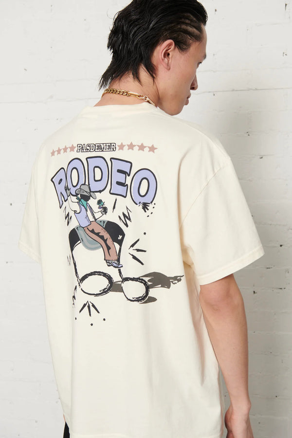 mens pasdemer rodeo s/s tee (cream)