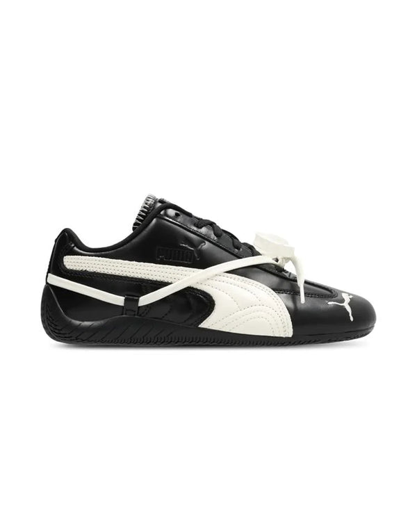 womens puma speedcat prm x rose (black/white)