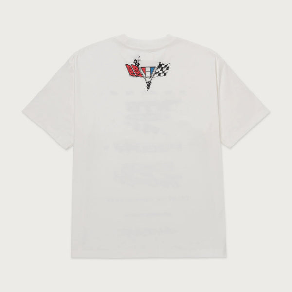 mens honor the gift persistence race s/s tee (white)
