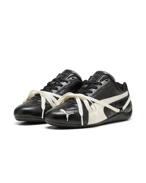 womens puma speedcat prm x rose (black/white)