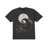 mens huf spiral hill s/s tee (black)