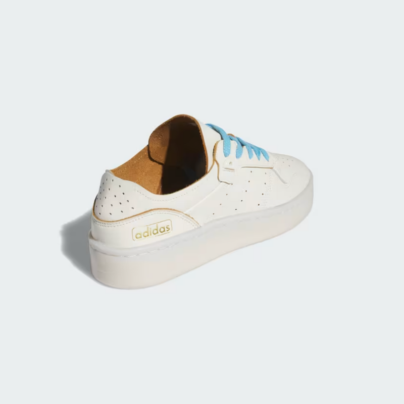 mens adidas rivalry summer low (ivory/gold/blue burst)