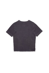 womens melody ehsani we are all connected baby tee (vintage black)