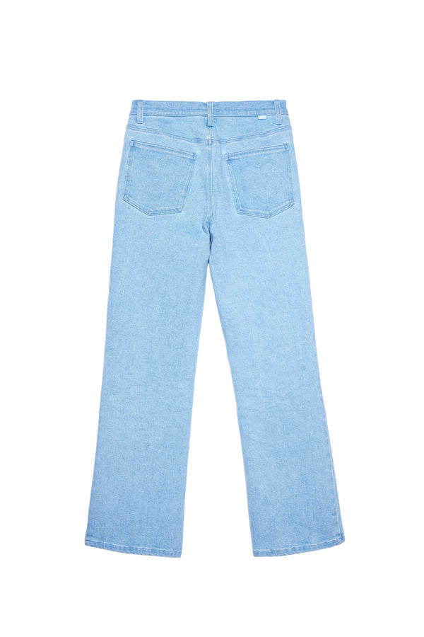 womens melody ehsani denim cowboy bootcut jeans (med wash)