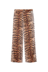 womens melody ehsani eartha lounge pant (tiger print)