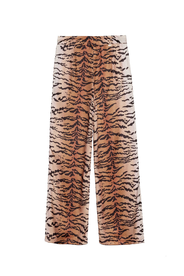 womens melody ehsani eartha lounge pant (tiger print)