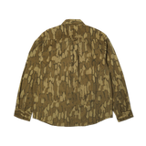 mens huf warped camo corduroy shirt (muted camo)