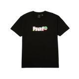 mens huf x disney worldwide tour silhouette s/s tee (black)