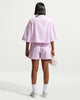 womens nike sportswear chill poplin shorts (light magenta/pink foam)