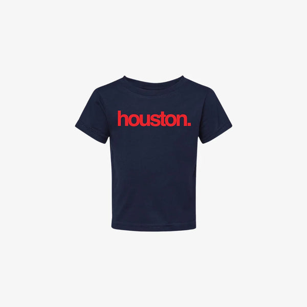 toddler premiumgoods. houston. s/s tee (navy/red)