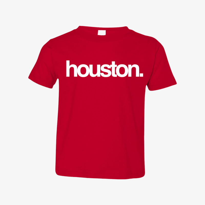 toddler premiumgoods. houston. s/s tee (red/white)