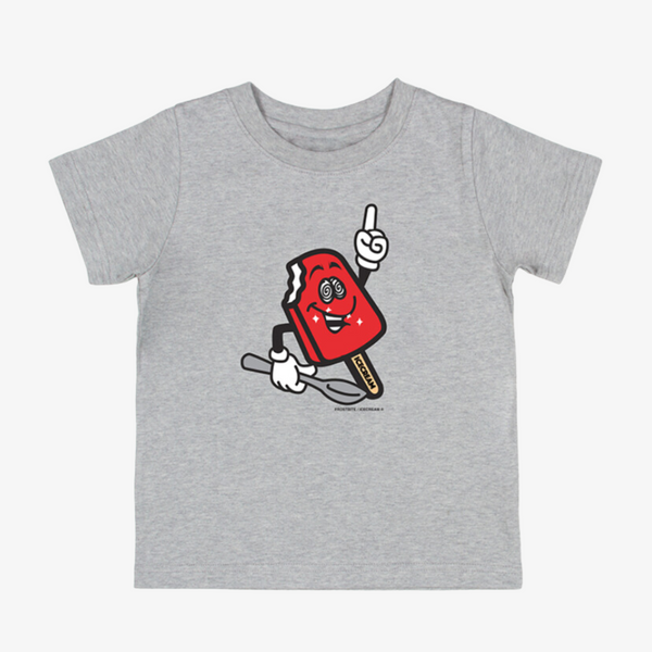 kids icecream frostbite s/s tee (heather grey)