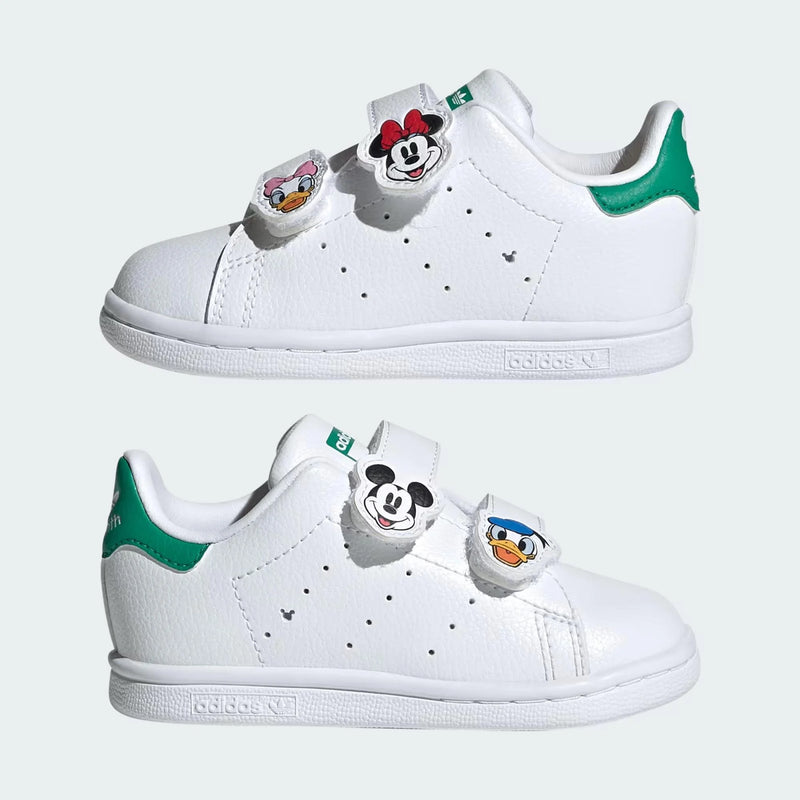 toddler adidas stan smith x disney (white/multicolor)
