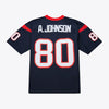 mens mitchell and ness andre johnson jersey (navy)
