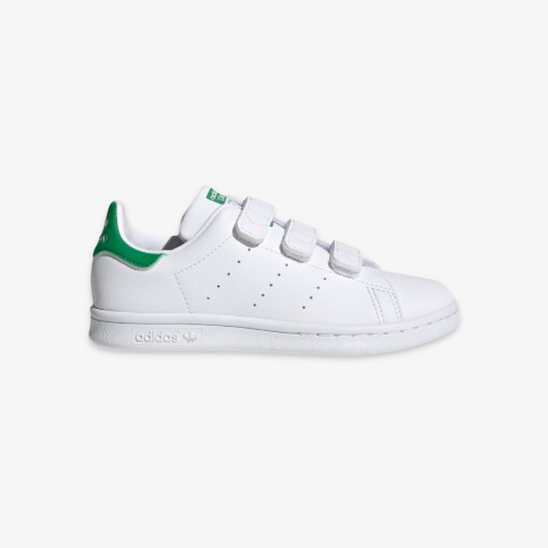 preschool adidas stan smith (white/green)