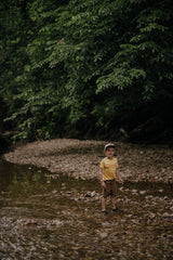 kids rowdy s/s tee (yellow)
