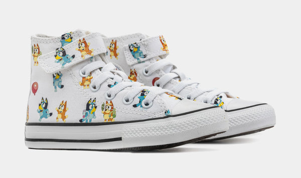 preschool bluey x converse ctas 1v hi (white/black)