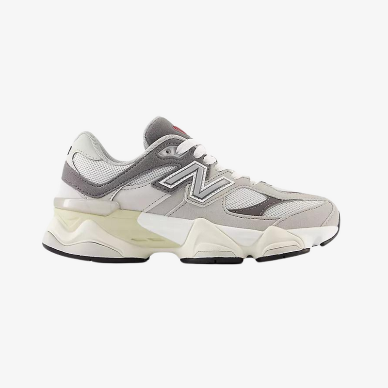 gradeschool new balance 9060 (raincloud/castlerock)