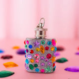 pretty pretty princess mini flask keychain