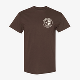 mens ridin' dirty og logo s/s tee (brown)