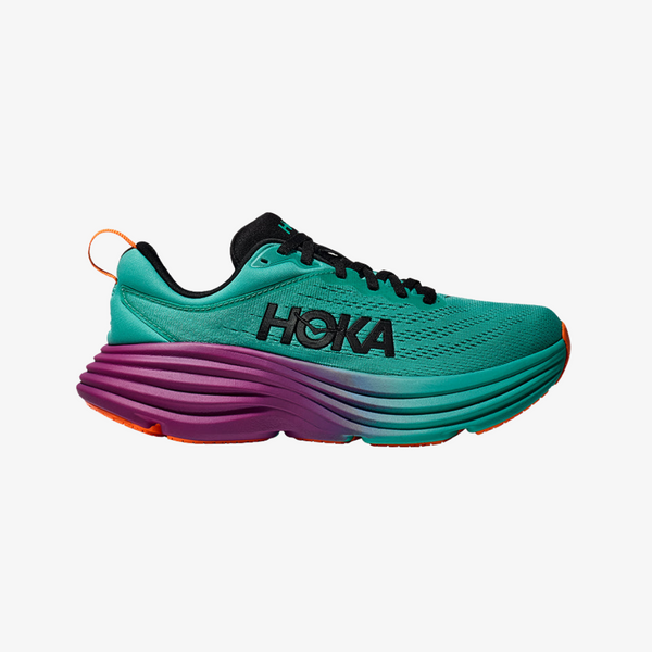 womens hoka bondi 8 (mint)