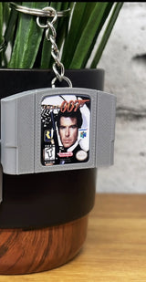 n64 game cart keychain