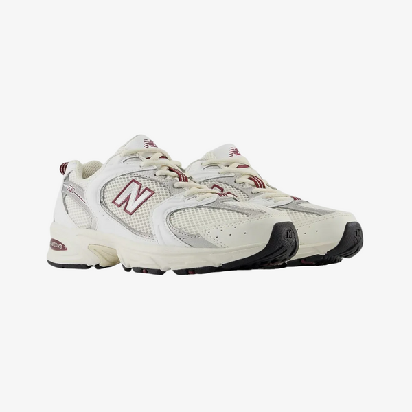 gradeschool new balance 530 (sea salt/mercury red)