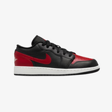 gradeschool jordan 1 low (bred)