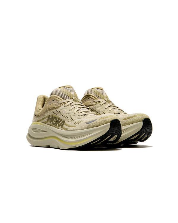 mens hoka bondi 9 (grassland/oyster mushroom)