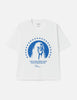 mens pleasures critic s/s tee (white)