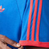 kids adidas 3s ringer s/s tee (blue/red)