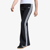 kids adidas flare pant (black/white)