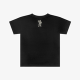kids billionaire boys club league s/s tee (black)