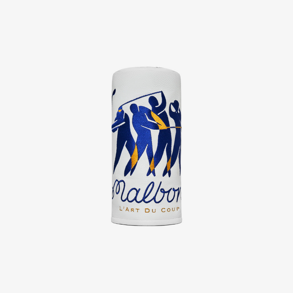 malbon golf matisse driver cover (white)