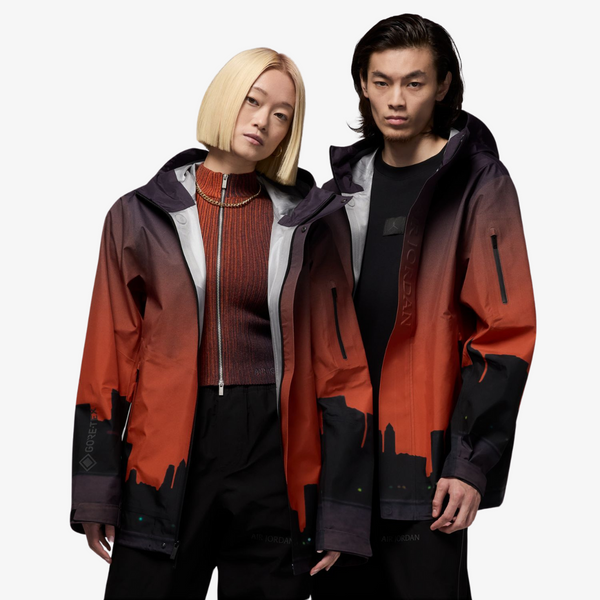 mens jordan skyline gore tex jacket (black)