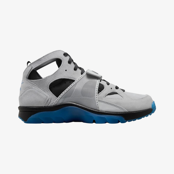 mens nike air trainer huarache (wolf grey/star blue)