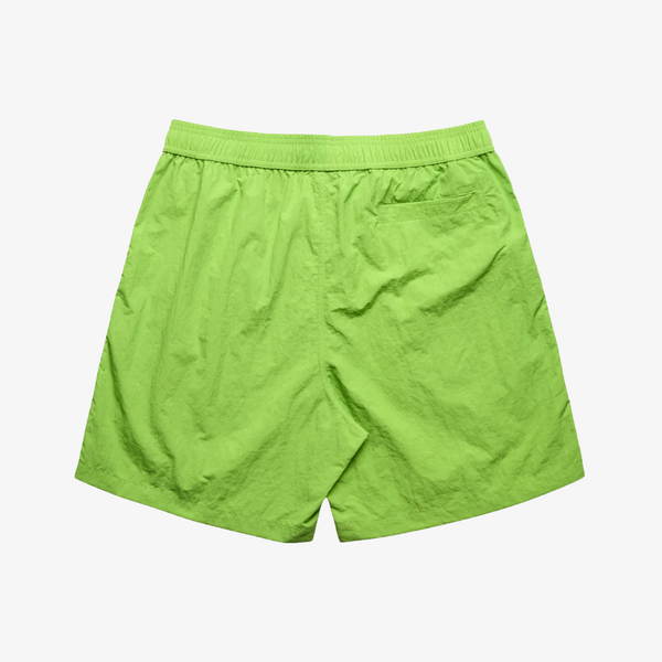 men's ridin' dirty don't save 'em nylon shorts (lime)