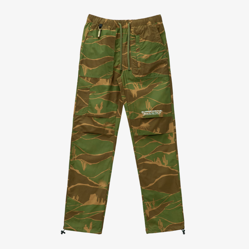 mens billionaire boys club crater pants (olive)