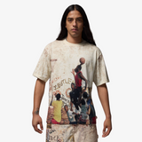 mens jordan 85 heritage s/s tee (cream)