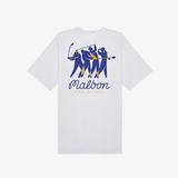 mens malbon golf matisse s/s tee (white)