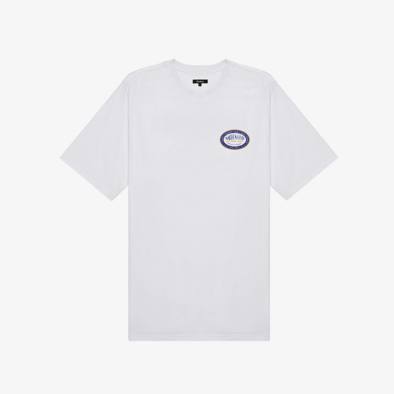 mens malbon golf matisse s/s tee (white)