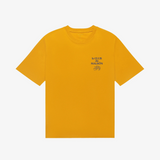 mens malbon golf voyage s/s tee (gold)